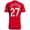 Original Fußballtrikot Manchester United Alex Telles 27 Heimtrikot 2023-24 Für Herren